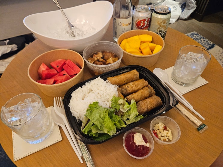  나트랑 배달K 사용법, 래디슨블루 배달 음식 후기