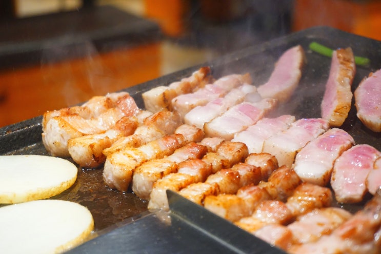  어린이대공원역 맛집 하남돼지집 세종대 근처 구워주는 삼겹살