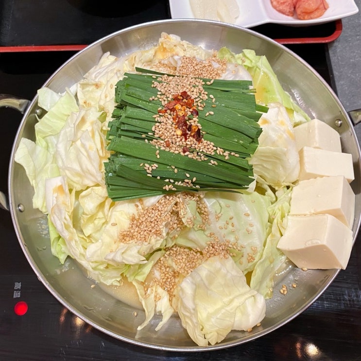  일본/오사카 [모츠나베 오오야마] 난카이 난바역 근처 모츠나베 맛집 ! (난바 파크스 6층 맛집 추천)