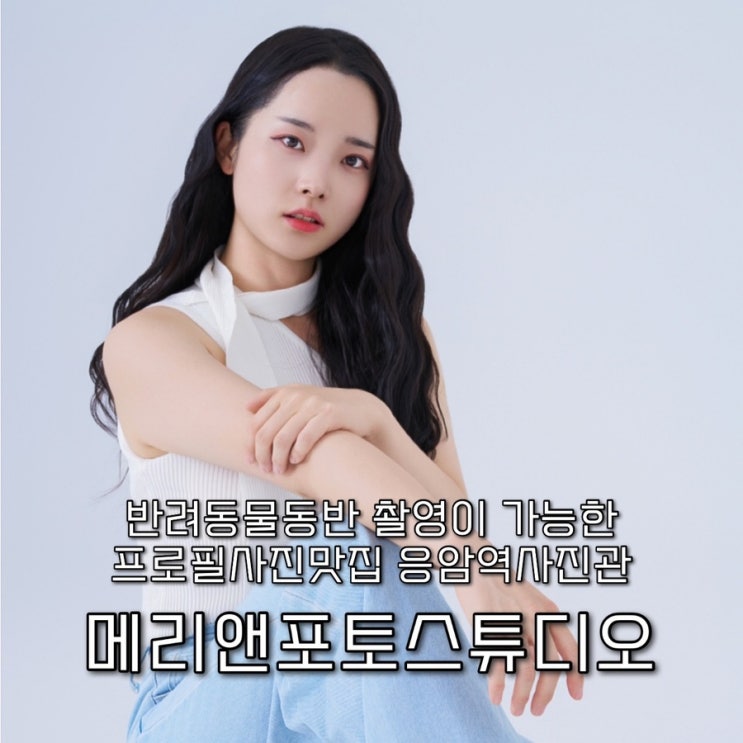  반려동물동반+반려견촬영까지 가능한 프로필사진 잘찍는 응암역사진관 “메리앤포토스튜디오”