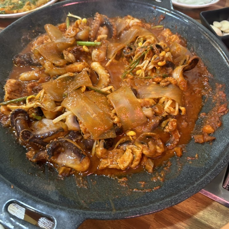  광주 금호동 맛집 쭈꾸미삼겹살 볶음밥 쭈사장