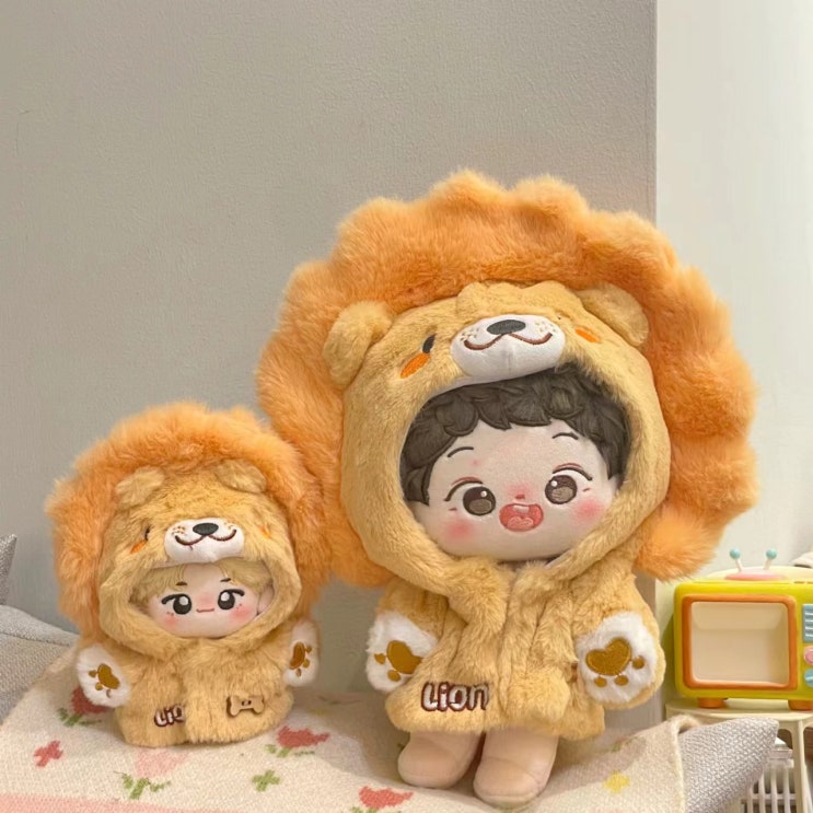  10cm 작은 사자 인형옷 아이돌인형옷