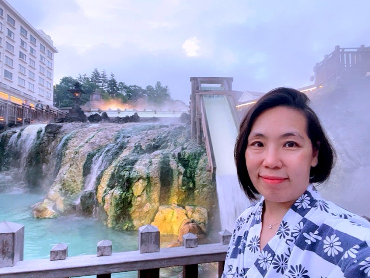  도쿄 근교 군마현 일본 3대 온천 쿠사츠 여행 유카타 산책 코스