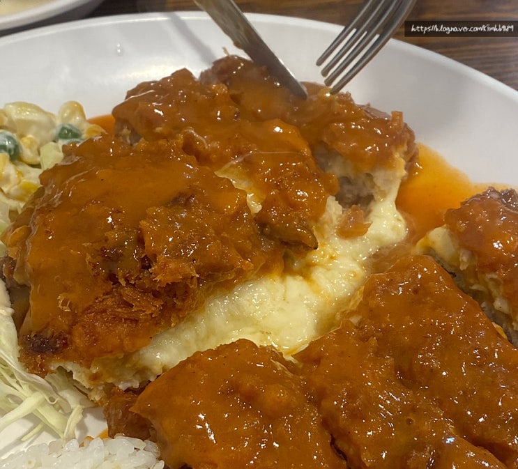  한양대, 왕십리 가성비 좋은 돈까스맛집 행운돈가스