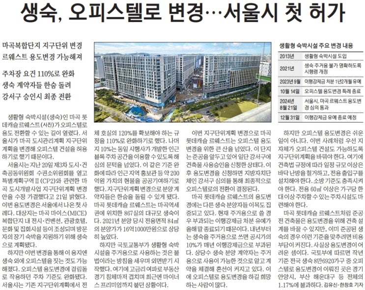  간추린 경제 뉴스(8월 22일)