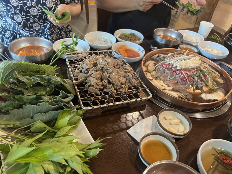  아빠 남양주 쌈밥맛집 | 강경불고기 진접점