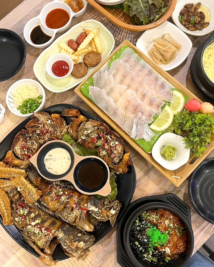  동래횟집 우럭만공격 우럭회 우럭통구이 가성비 맛 두가지 다 잡은 동래역술집
