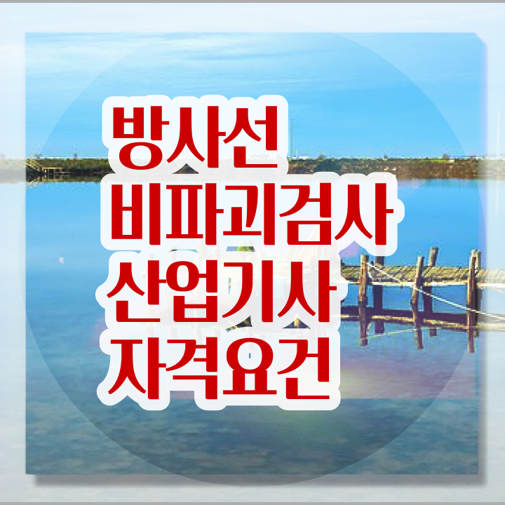  방사선비파괴검사산업기사 실기 후기 방사선비파괴검사산업기사 시험자격 독학으로 4달 안에 끝낸 팁