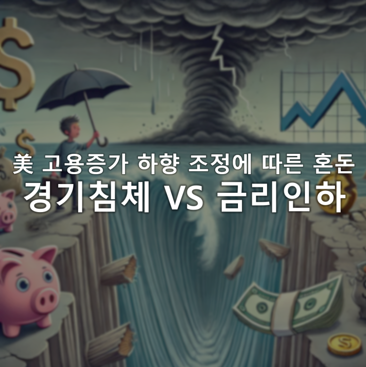 美 고용증가 하향 조정 어떻게 해석해야 할까? 경기침체 VS 금리인하 美 고용증가 하향 조정 어떻게 해석해야 할까? 경기침체 VS 금리인하