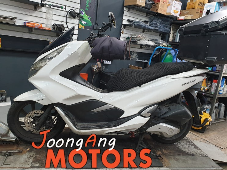  혼다 더뉴 PCX125 고질병, 시동 불량(무반응),ECU 불량, 메인 배선, 메인 하네스 점검, 기본점검, 광명 중앙 오토바이
