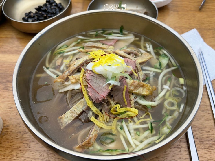  진주 하연옥 본점 내돈내산, 진주 가족외식으로 딱이야