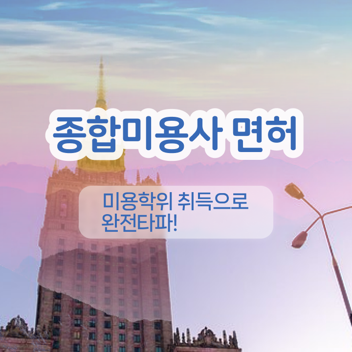  눈썹반영구학원 , 반영구화장 준비 처음이라면 취득해야 하는 자격증은? 혼자서 독학으로 미용사종합자격증 편하게