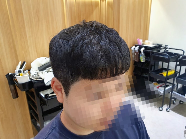  판교역 미용실 이안헤어 백산 원장님 남성컷 감동