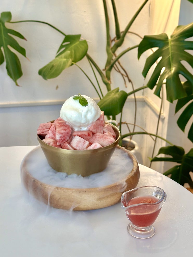 대구/봉산동ㅣ봉산문화거리 과일 빙수 맛집 카페 '브릭62'