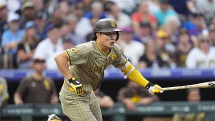 (mlb)<b>김하성</b> 미국진출후 처음으로 <b>부상자</b>명단 등록