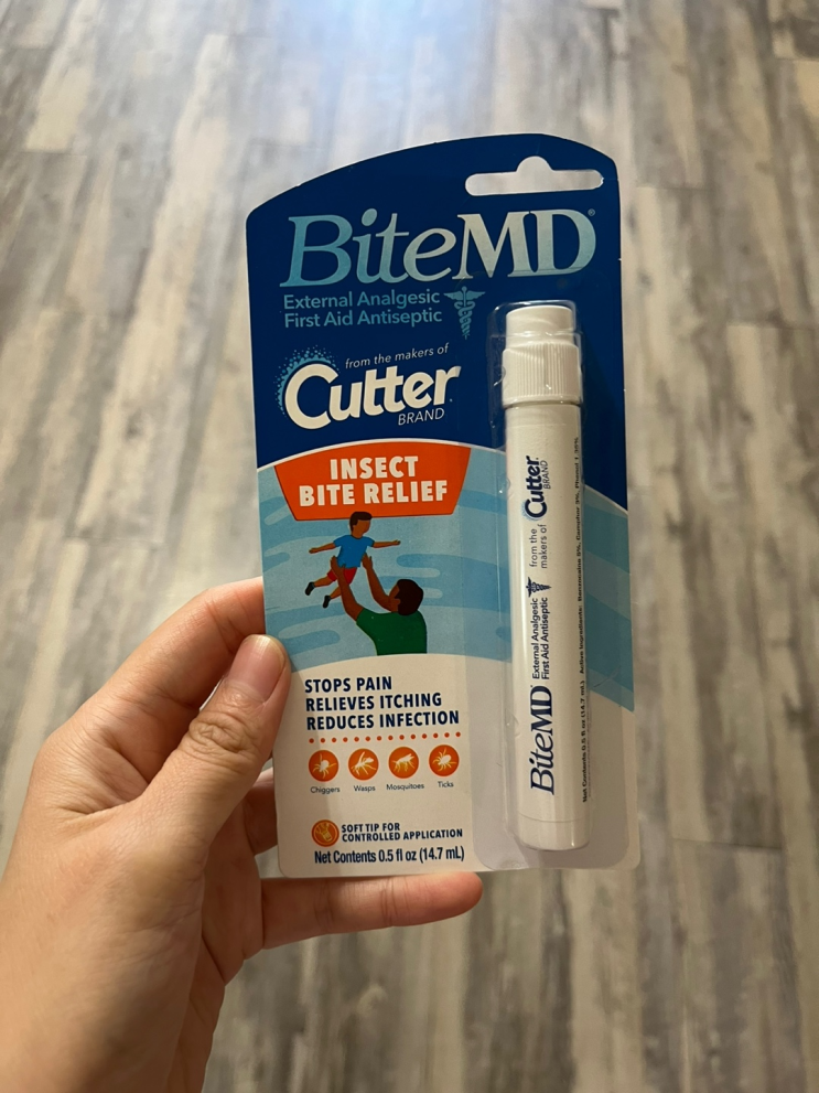  미국 모기 벌레 진드기 물렸을 때 가려움 완화제 벌 쏘였을 때 커터 바이트 MD Cutter Bite MD 영유아부터 어른까지 내돈내산 생존템