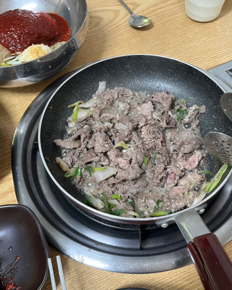  [여수 시청 맛집] 여수 유신톳해물칼국수 불고기열무냉면