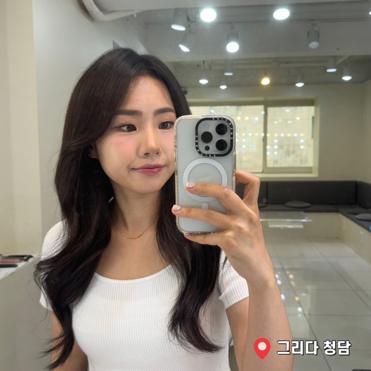  강남 메이크업 그리다 청담 서울야외스냅 촬영메이크업 받고옴