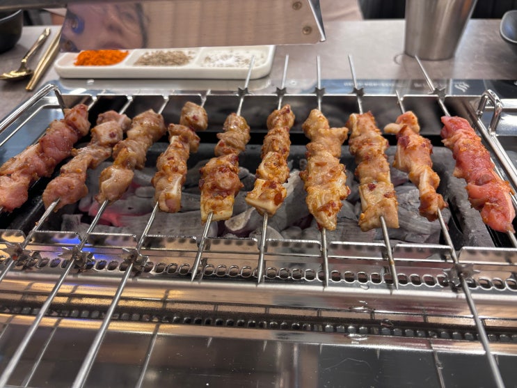  아산 탕정면 지중해마을 맛집 추천 지중해양꼬치 내돈내산 후기