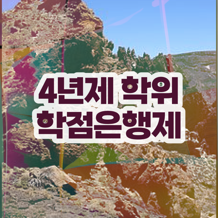  학점은행제 학위증 이미지 온라인 원격 평생교육원 통해서 손쉽게 완료한 방법