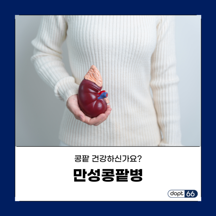  여러분의 콩팥은 건강하신가요? 만성콩팥병 예방 생활습관!