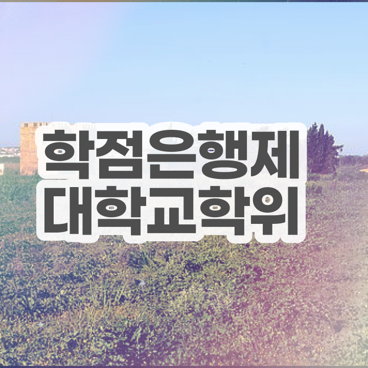  사회복지사 학점은행제 집에서 온라인으로 관련학과 졸업장 없어도 최단기간 완료한 후기