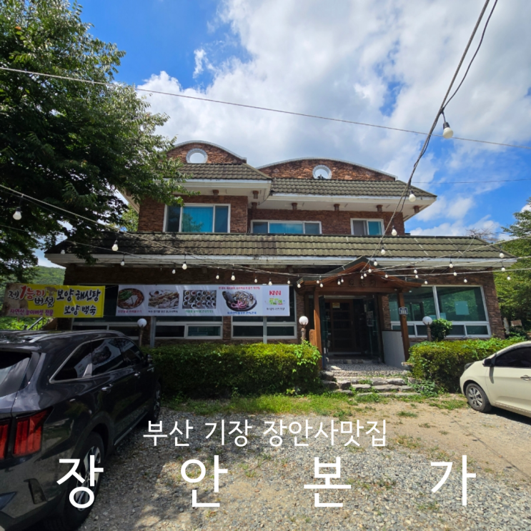  부산 기장 장안사맛집 해신탕 백숙 전문 애견동반식당 장안본가