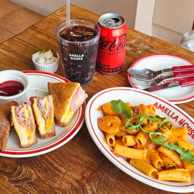 광명이케아맛집 광명역 브런치 아멜라하우스 미국식브런치