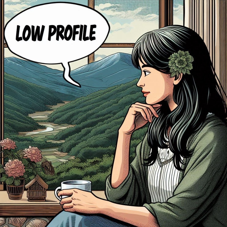  조용히 살고 싶어 영어로 하면? low profile vs high profile