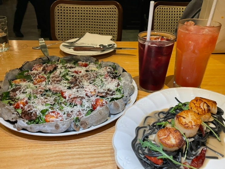 [서울 명동기념일] 야경 맛집 분위기 좋은 18주년 이탈리안 레스토랑 '마노디셰프 명동점'