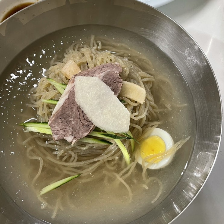  대흥 을밀대 | 평양냉면맛집 물냉면 녹두전