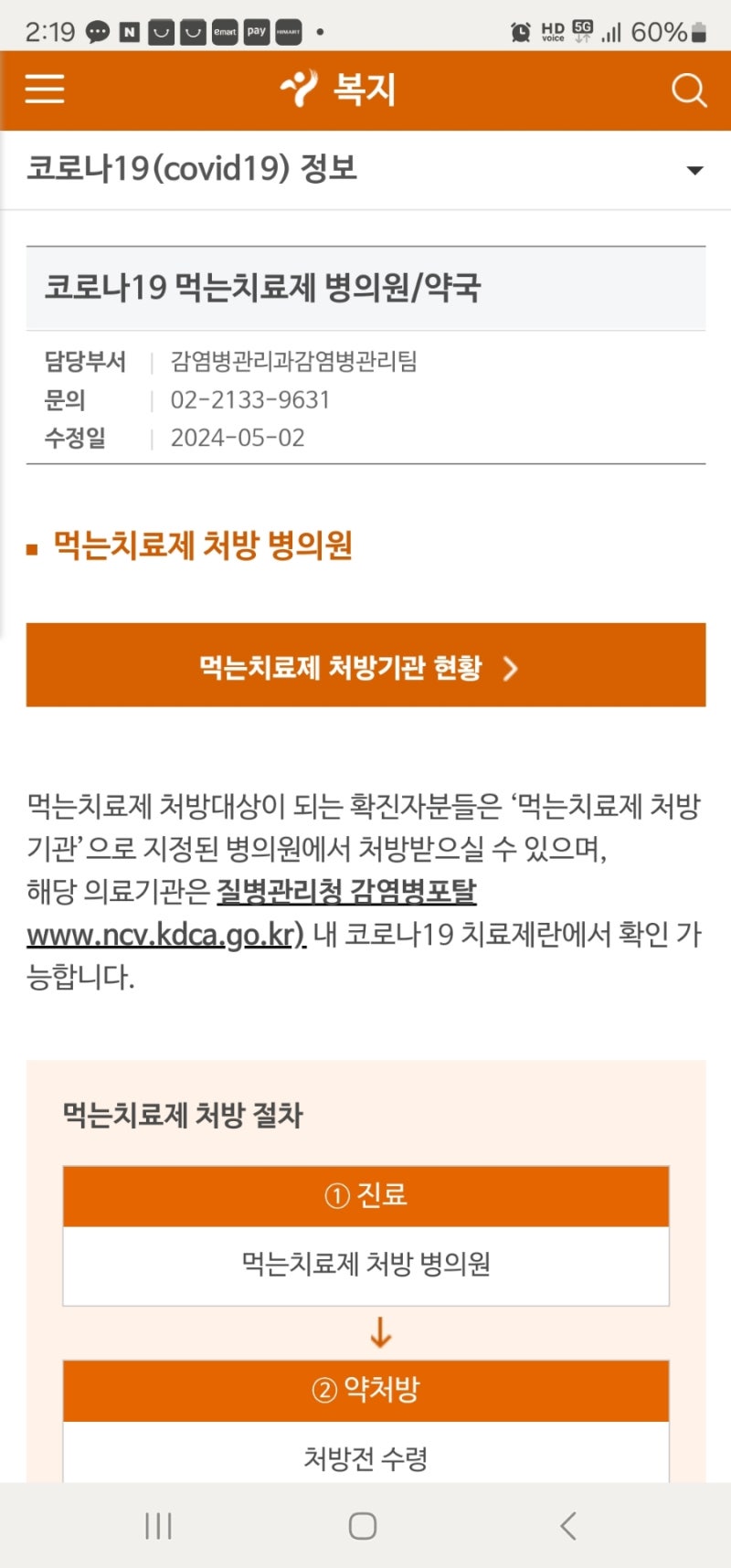 정부 약국 코로나 19 치료제 전국 코로나 약국 리스트 입니다