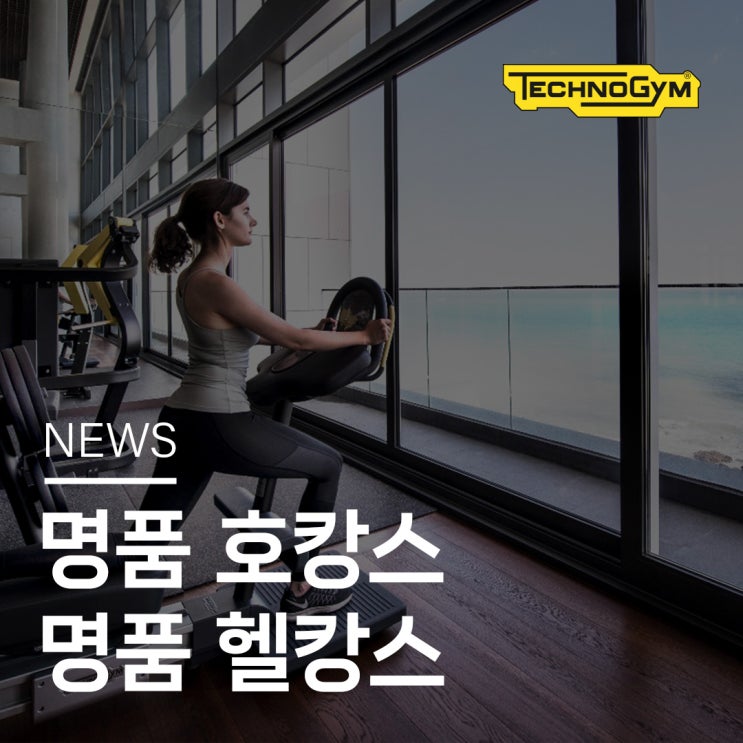  [테크노짐] 명품 호캉스의 새로운 기준! 최고급 호텔 피트니스 센터