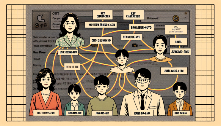  엄마친구아들 등장인물관계도 정보 최승효 배석류 정모음 강단호 OTT