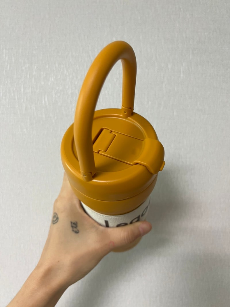 오덴세 레고트 투웨이 루프텀블러 720ml 탠저린옐로우 후기