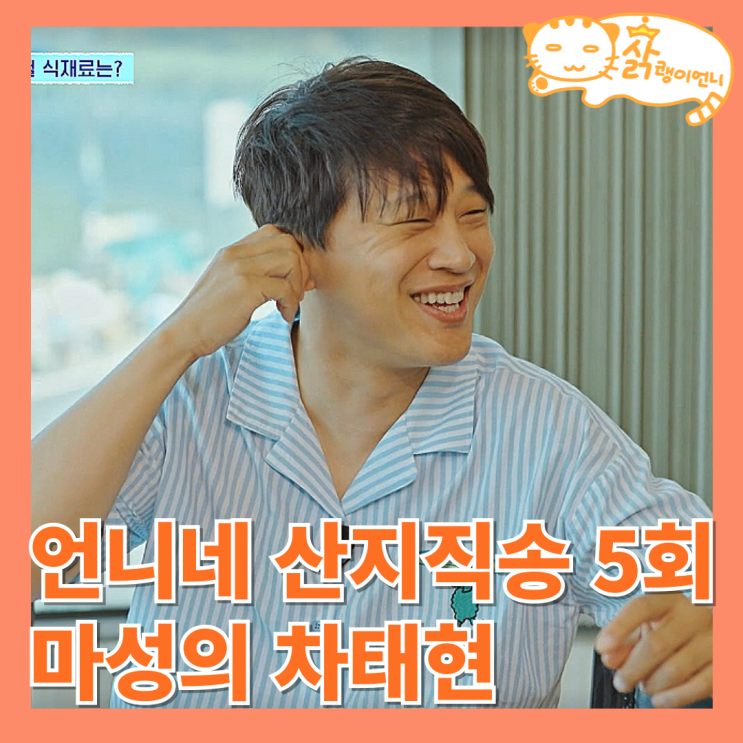 <b>언니네 산지직송</b> 고성 촬영지... 되는 마성의 게스트 <b>차태현</b>_6회