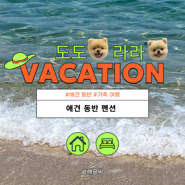  강원도 강릉 페리아 902 오션뷰 스파 애견동반펜션 (A304 후기 + A306 A303)