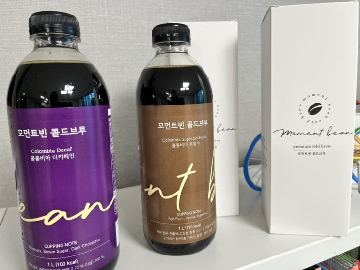  추석 선물 추천 모먼트빈 콜드브루 선물로도 딱! 모먼트빈 더치 커피 원액 & 선물세트 사용 후기