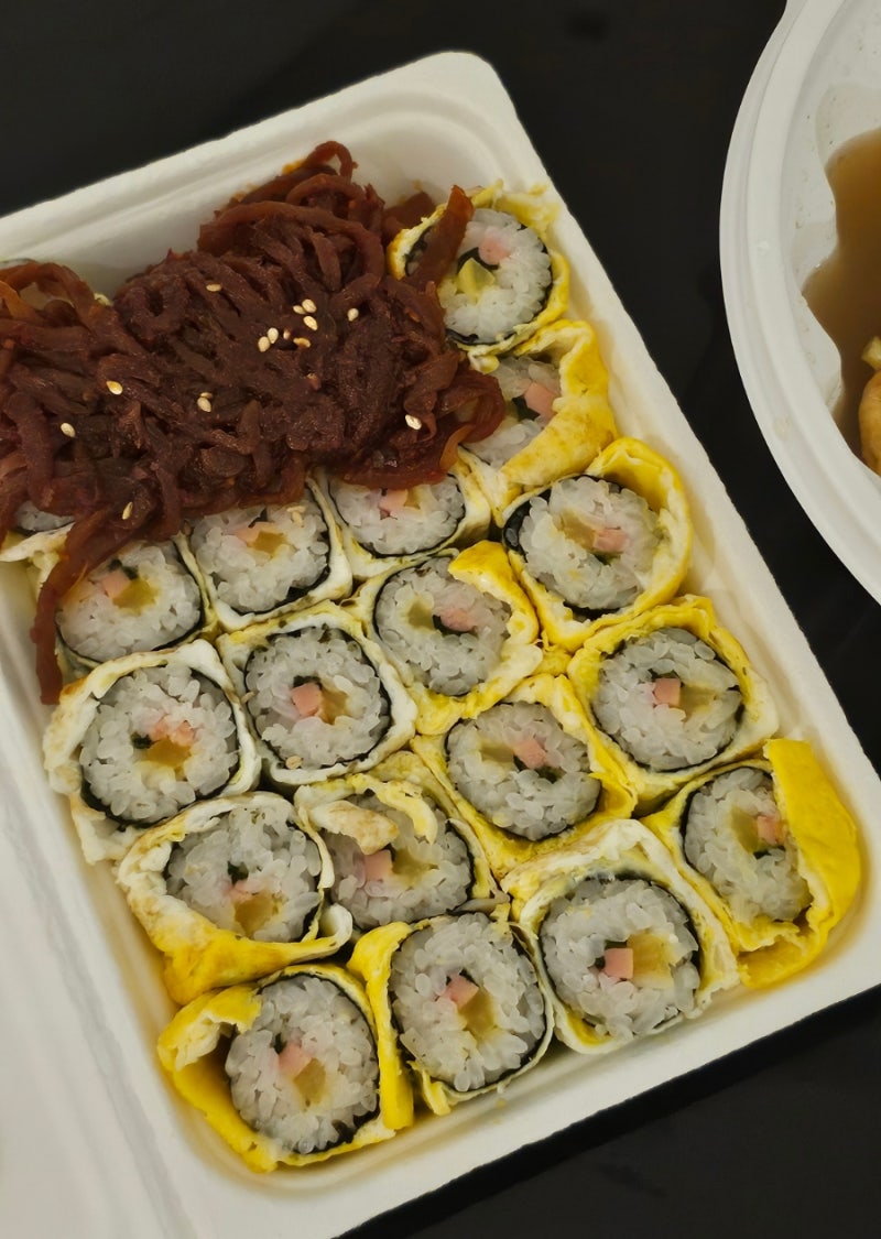 천안 성정동 달인계란말이김밥 본점 방문 후기