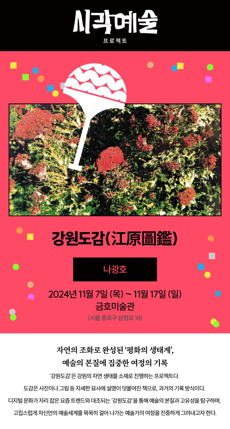 ○ 가장 강원다운 예술, '2024 강원다운 프로젝트' 공개!! □ : 네이버 블로그, image size:800x1492