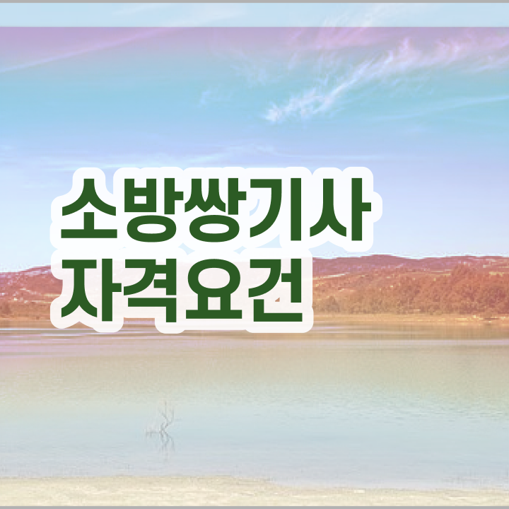  소방설비기사 전망 소방설비기사 시험자격 온라인 과정으로 5개월 만에 완료한 과정