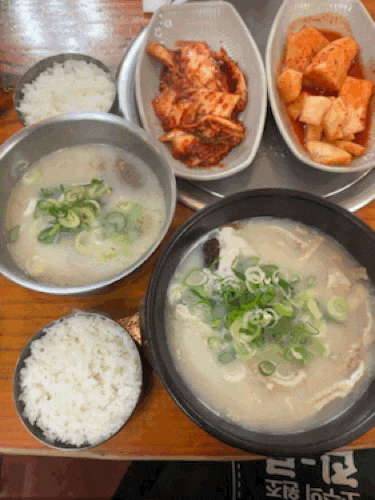  [푸주옥 용산점] 진한 설렁탕과 양곰탕 맛집 이열치열 용산 국밥 맛집 술마시며 보양하기 딱 좋은곳