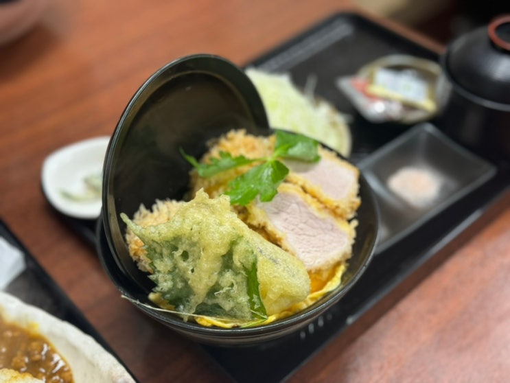  후쿠오카 텐진 돈까스 맛집 돈카츠 와카바에서 수이진 진토닉, 세상 부드러운 한정 돈까스, 카레 돈까스, 고로케