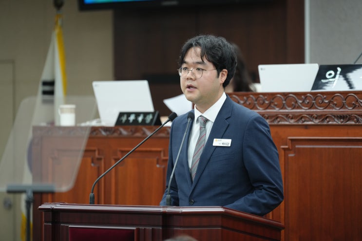  노원구의회 박이강 의원, "화장실 칸을 휴게실로"... 노원구 공원 노동자 처우 '참담'