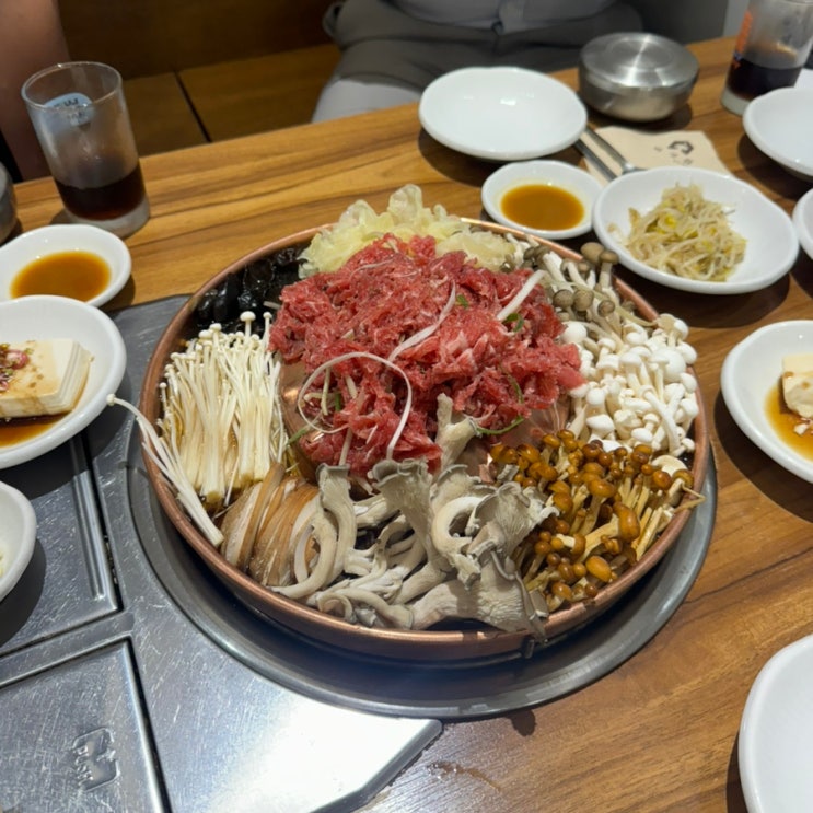  서울숲역 맛집 버섯집