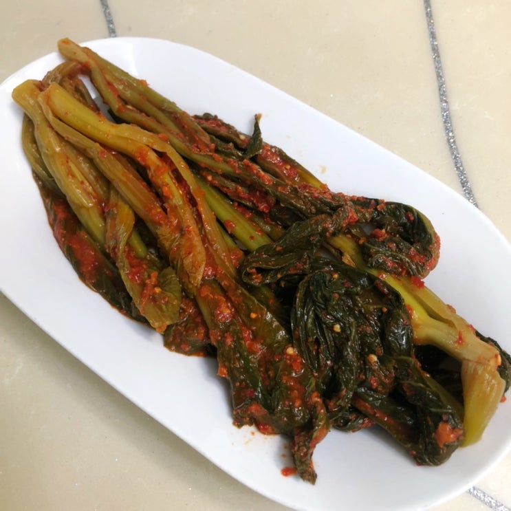  여수 갓김치 거리 황제돌산갓김치 택배 맛집 킹정