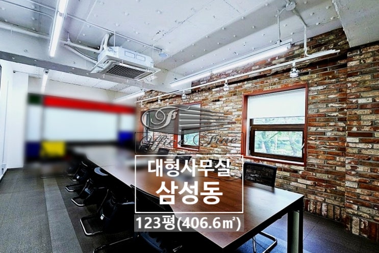  삼성동 역세권 삼성중앙역 대로변 대형 사무실