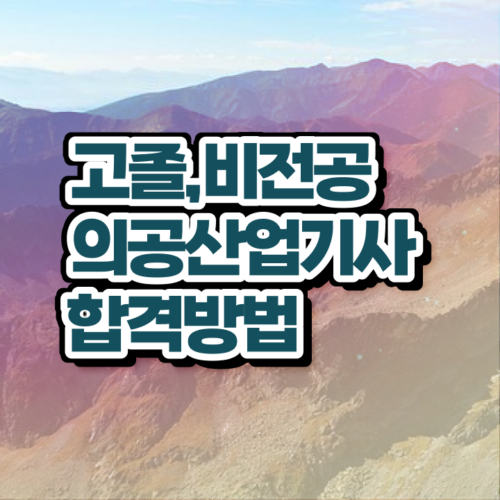  의공산업기사 응시자격 온라인 수업으로 1학기에 완료한 전략