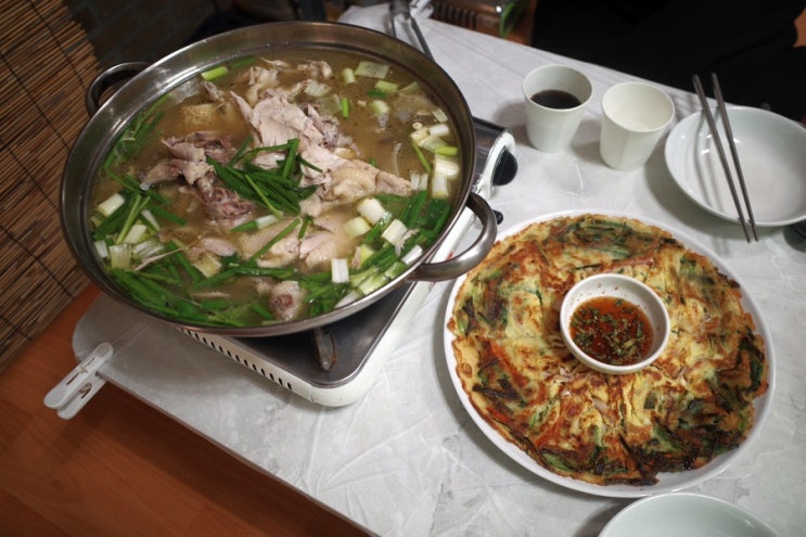  경기도 안양유원지 백숙 맛집 아기랑 계곡 추천 - 보은장식당 (토종닭백숙/해물파전)