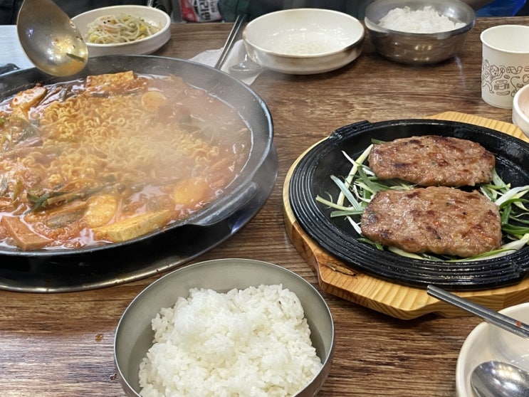  인천 삼산동 맛집 추동의정부부대찌개 블루리본 서베이 맛집